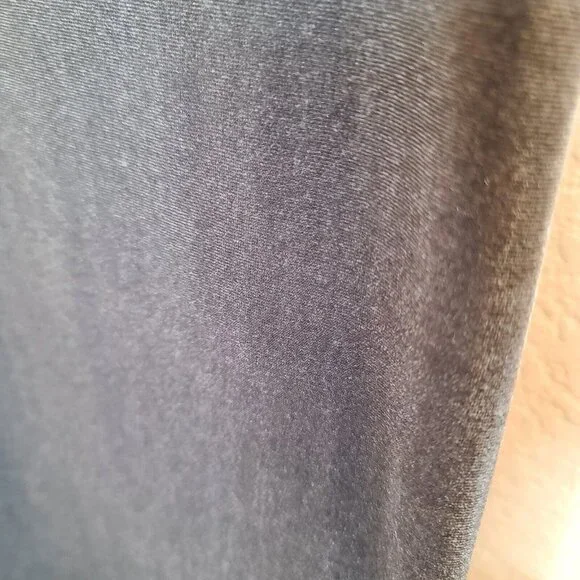 Bradely Michelle Dress Womens 2XS Gray Velvet Velour Fitted Sheath Midi Casual - Picture 12 of 12